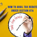 rebate under section 87A of Income tax Act